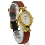 Fendi GP Leather Quartz Watch 640L
