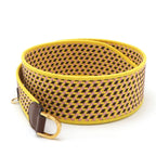 Fendi Logo Leather Canvas Shoulder Strap