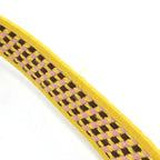 Fendi Logo Leather Canvas Shoulder Strap