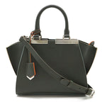 Fendi Leather Petit 2WAY Handbag 8BH333