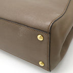Fendi Leather Petite 2JOURS Handbag 8BH253