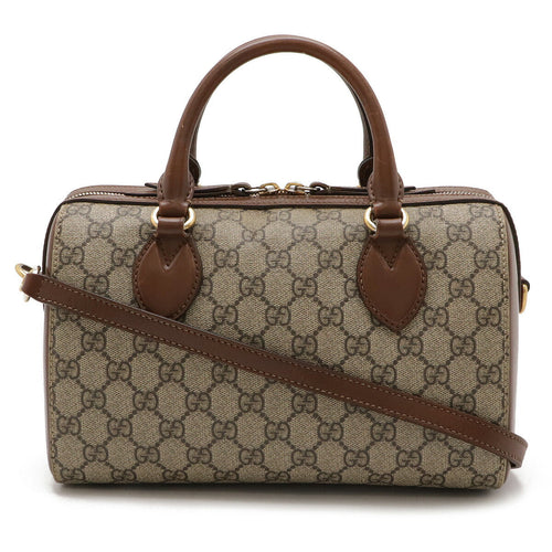Gucci GG Supreme Mini Boston Bag 2way Shoulder Bag 409529