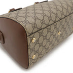 Gucci GG Supreme Mini Boston Bag 2way Shoulder Bag 409529