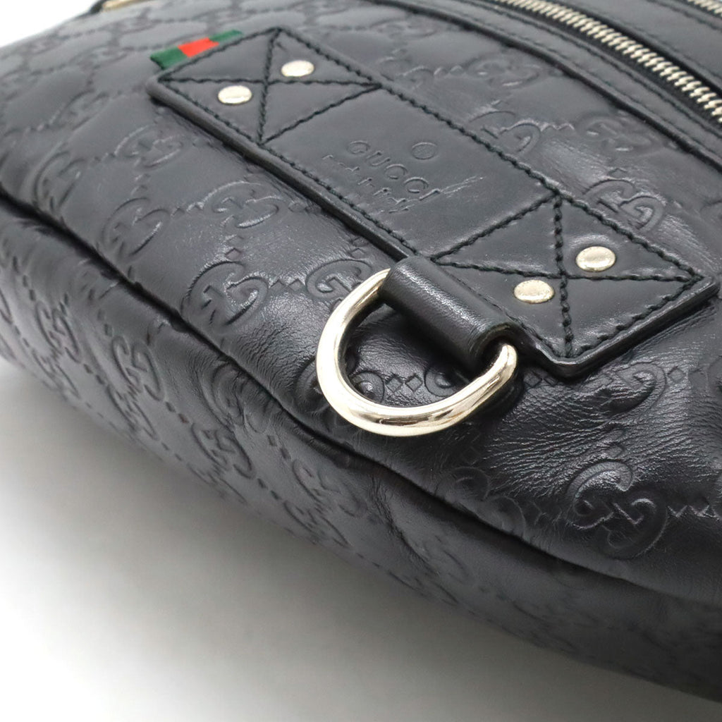 Gucci Guccissima Leather Waist Bag 246409