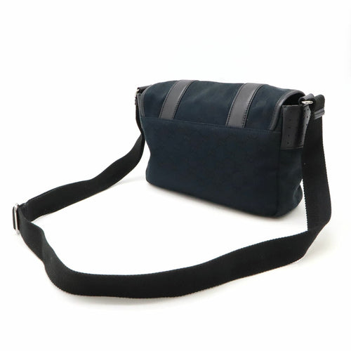 Gucci GG Canvas Punching Shoulder Bag 145858