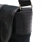 Gucci GG Canvas Punching Shoulder Bag 145858