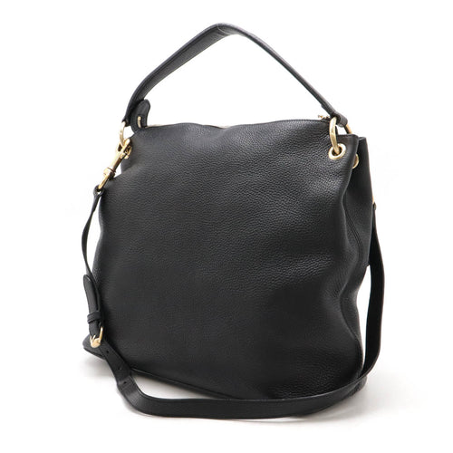 Gucci Leather Soho Interlocking G 2way Handbag 408825