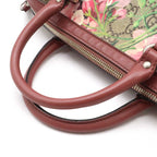 Gucci GG Blooms PVC Leather 2way Handbag Shoulder Bag 409529