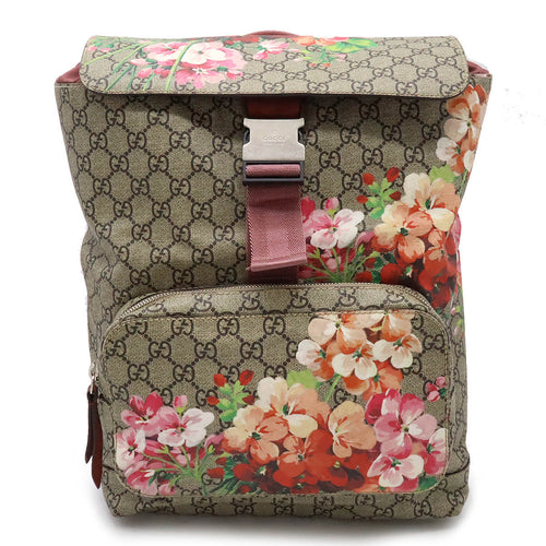 Gucci GG Blooms GG Supreme PVC Backpack