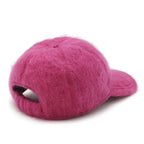Gucci Mohair GG Marmont Baseball Cap 729349