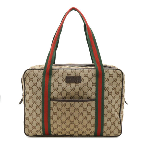 Gucci GG Canvas Sherry Line 2way tote bag 189753