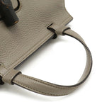 Gucci Leather Bamboo Daily 2way Bag 370831