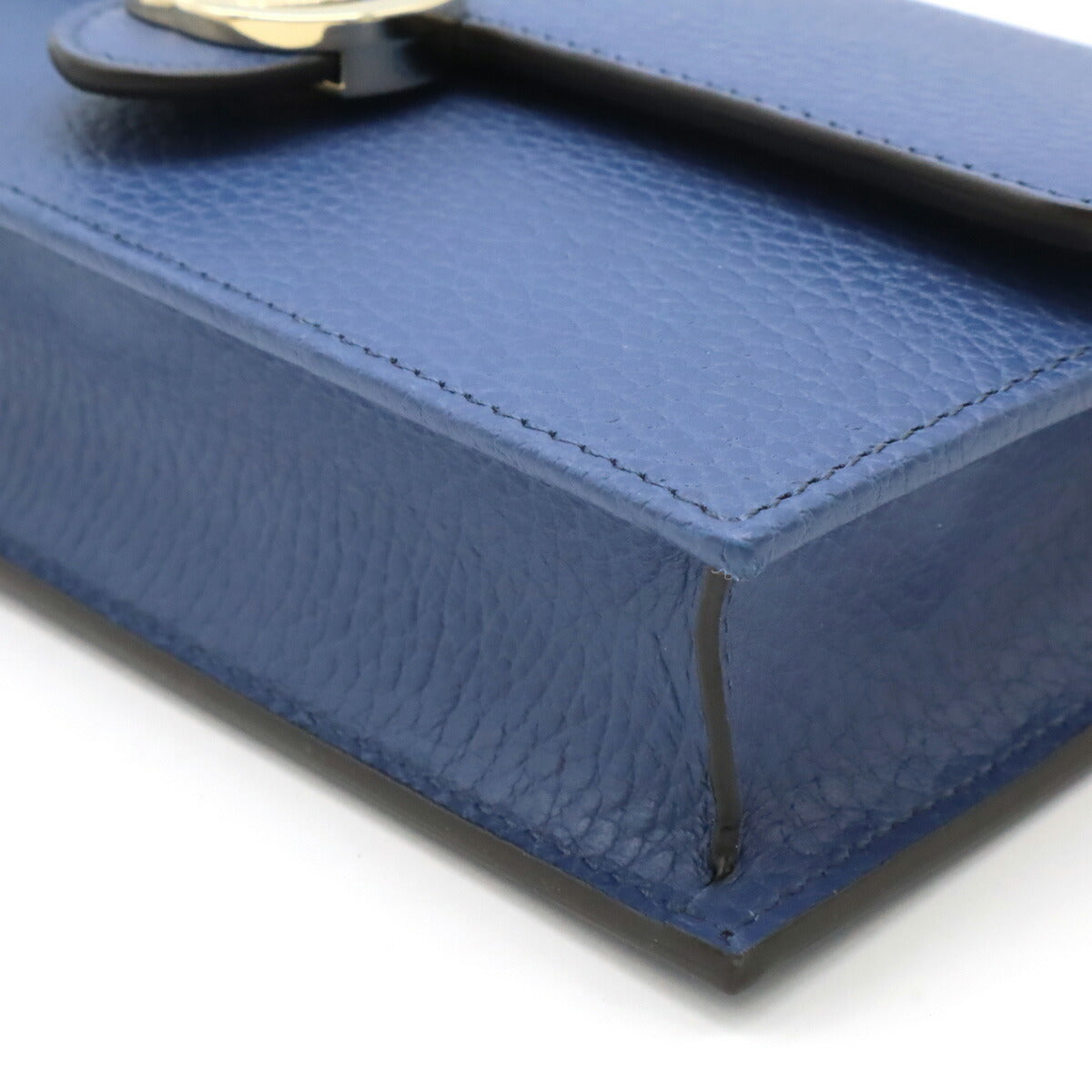 Gucci Leather Interlocking G Chain Wallet 2way Clutch Wallet 510314