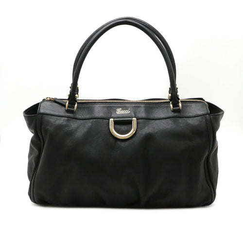 Gucci Abbey Leather Tote Bag
