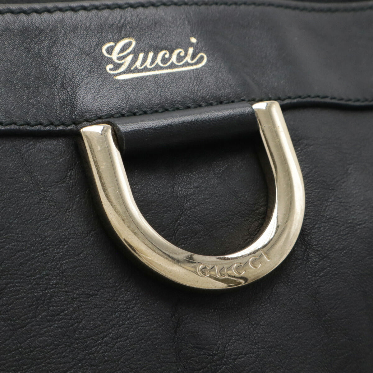 Gucci Abbey Leather Tote Bag