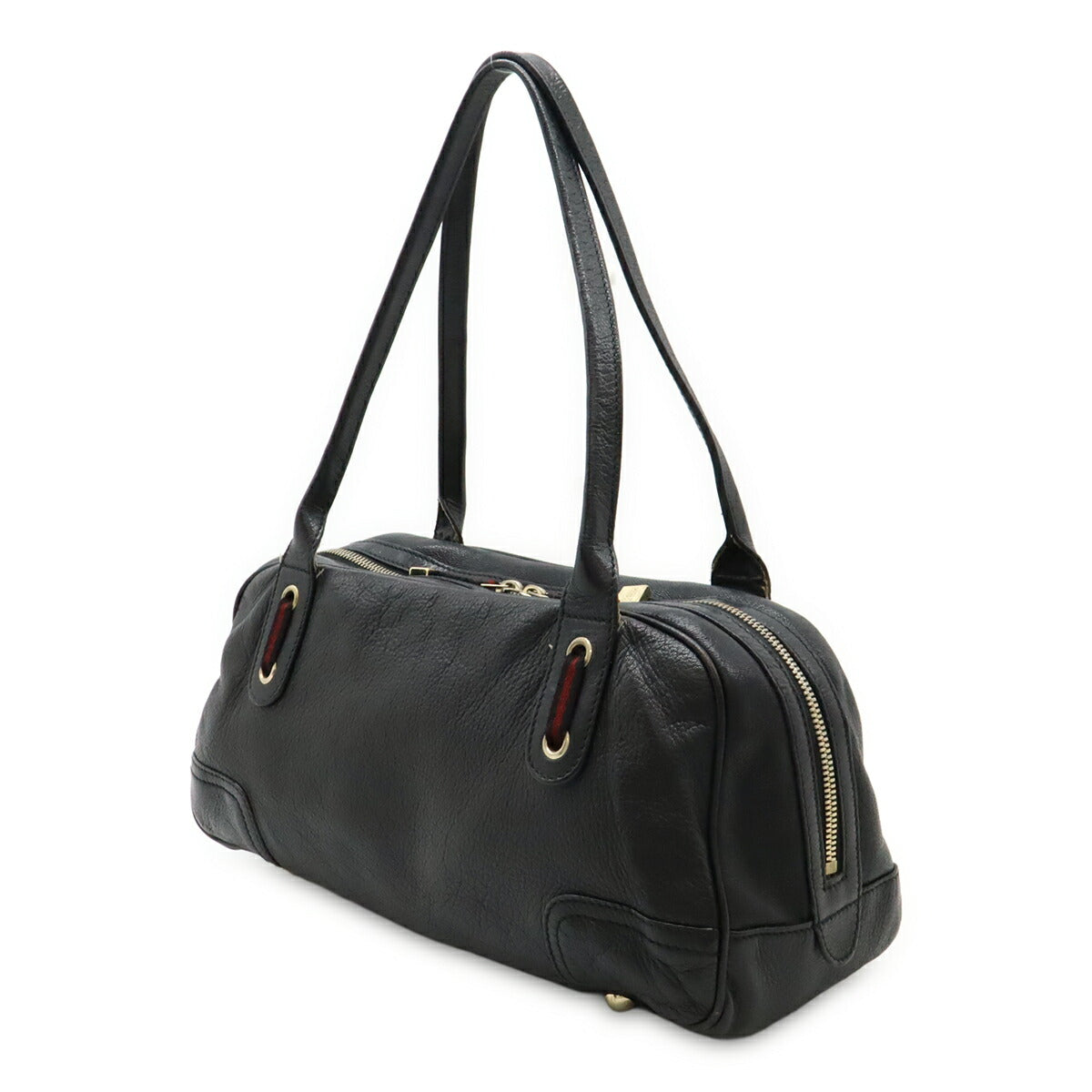 Gucci Princy Leather Boston Bag