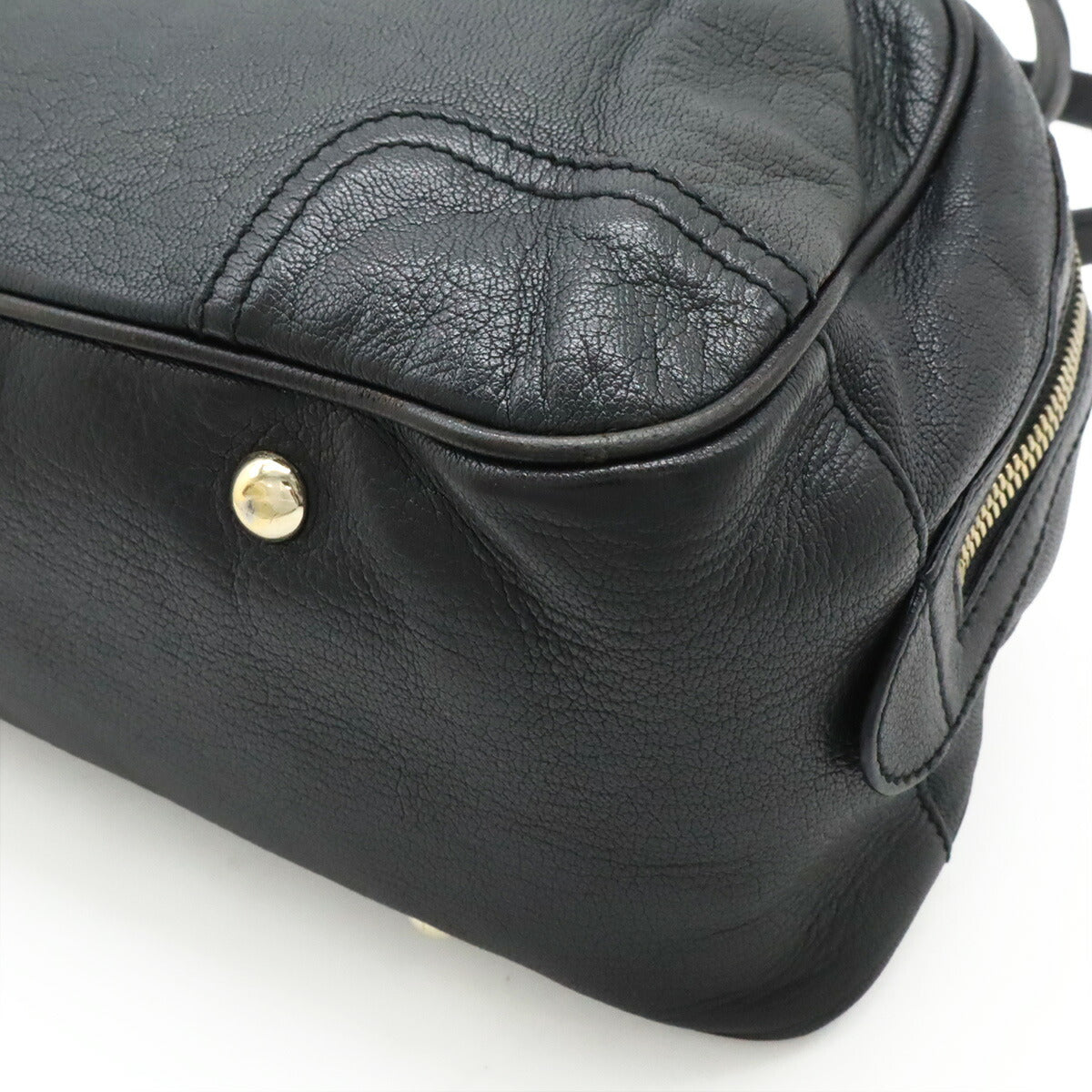 Gucci Princy Leather Boston Bag