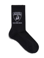 Balenciaga Men Automobili Lamborghini Socks In Black/White