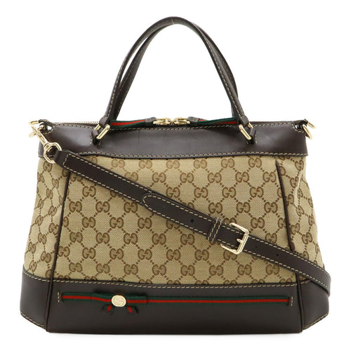 Gucci GG Canvas 2way Handbag