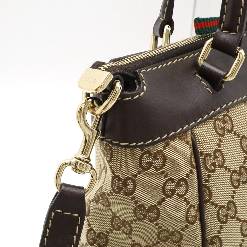 Gucci GG Canvas 2way Handbag