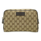 Gucci GG Canvas Leather Waist Bag