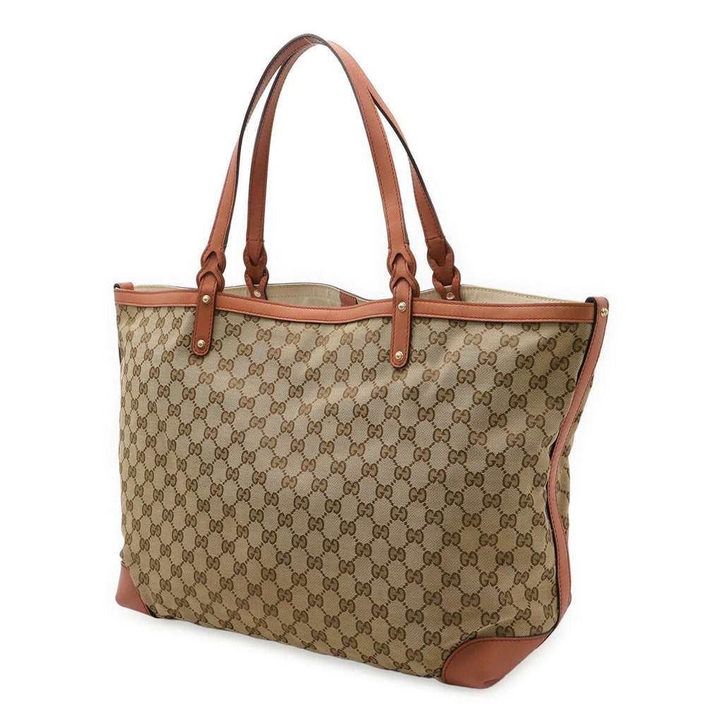 Gucci GUCCI CRAFT Canvas Leather 2way Bag