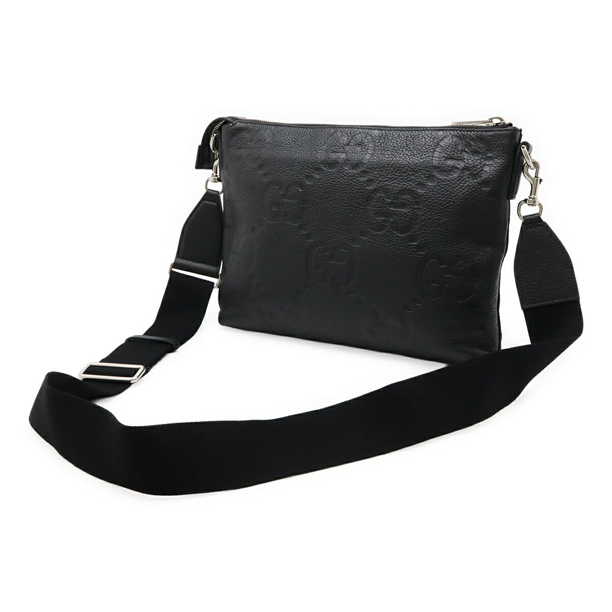 Gucci Jumbo GG Leather 2way Shoulder Bag