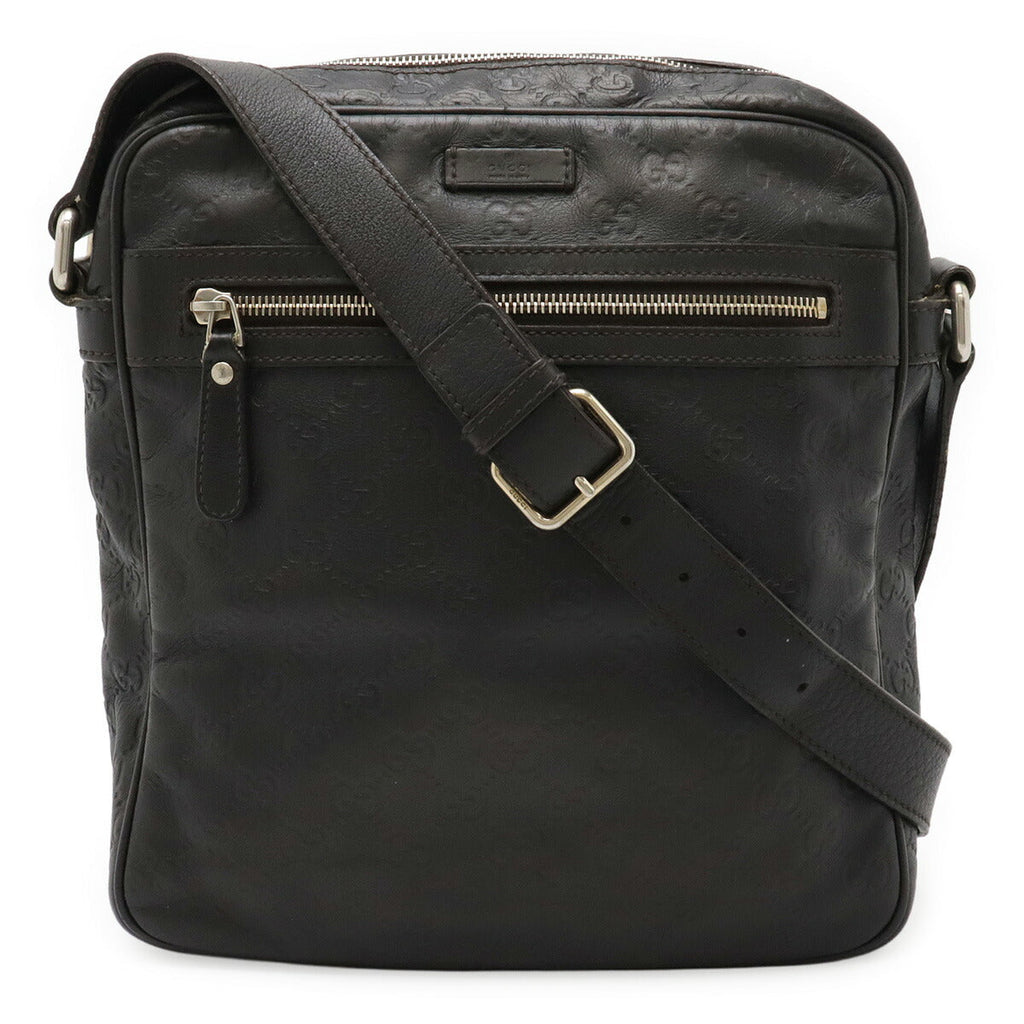 Gucci Diamante Leather Shoulder Bag