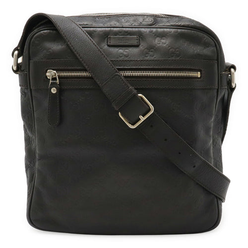 Gucci Diamante Leather Shoulder Bag