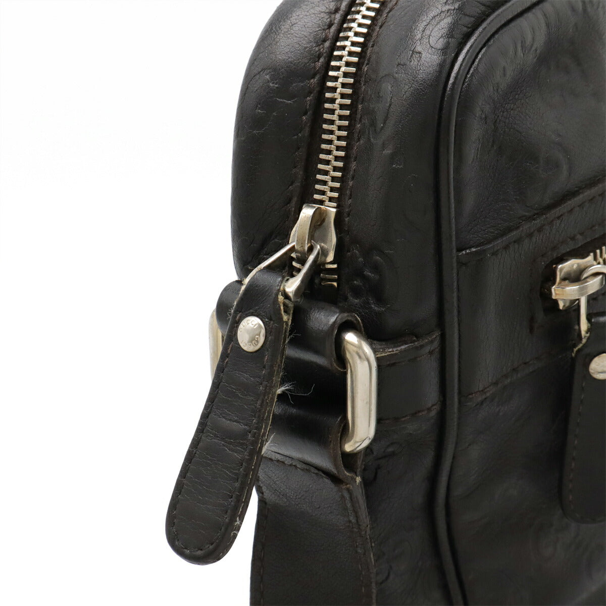 Gucci Diamante Leather Shoulder Bag
