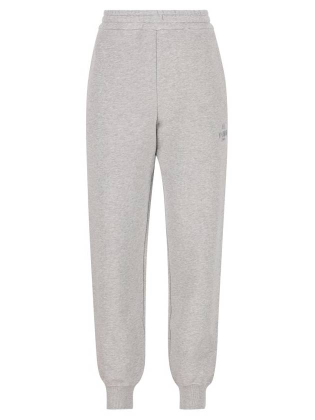 Fendi Embroidered Logo Track Pants Grey