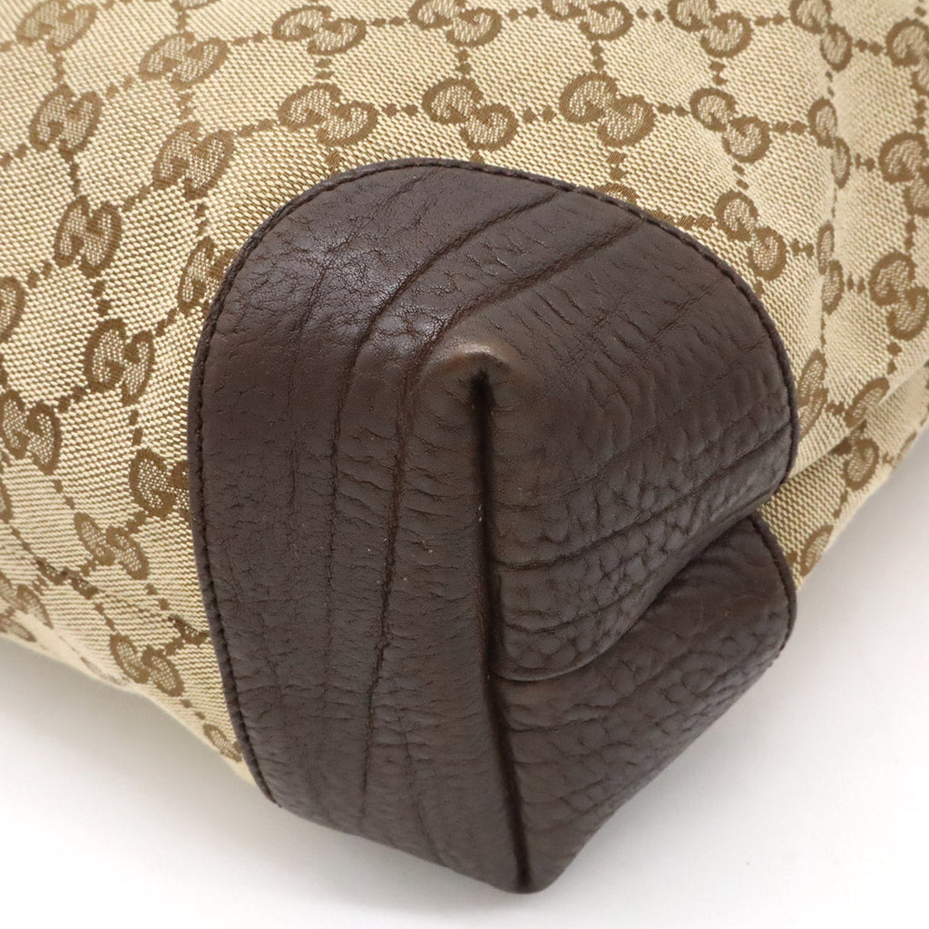 Gucci GG Canvas Leather 2way Bag