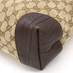 Gucci GG Canvas Leather 2way Bag