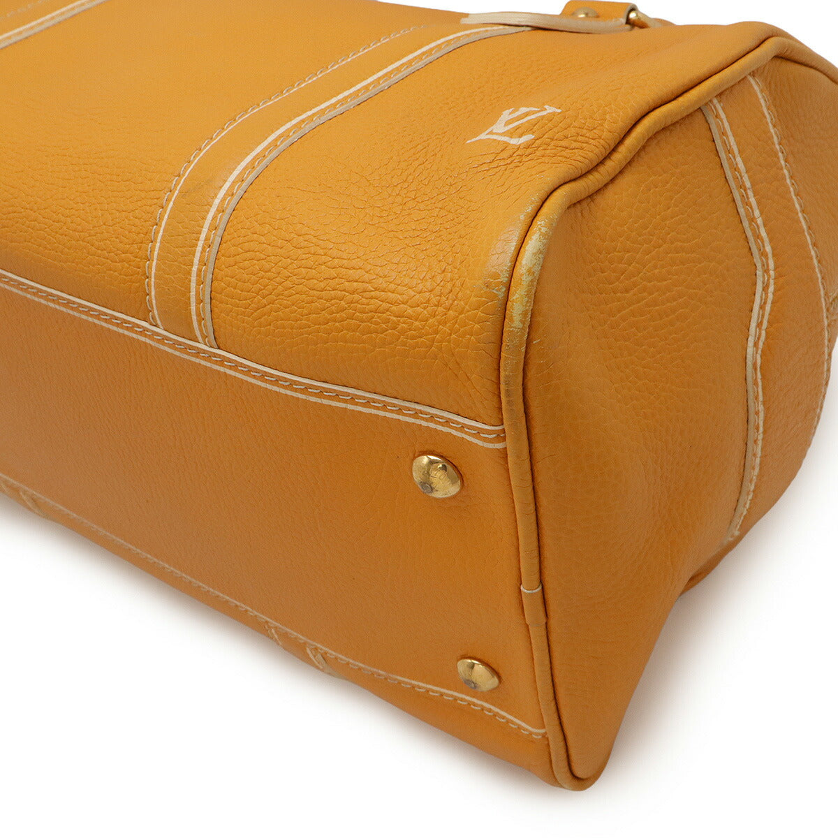 Louis Vuitton Tobaco Leather Travel Bag