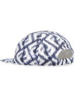 Fendi FF Logo Print Silk Ball Cap