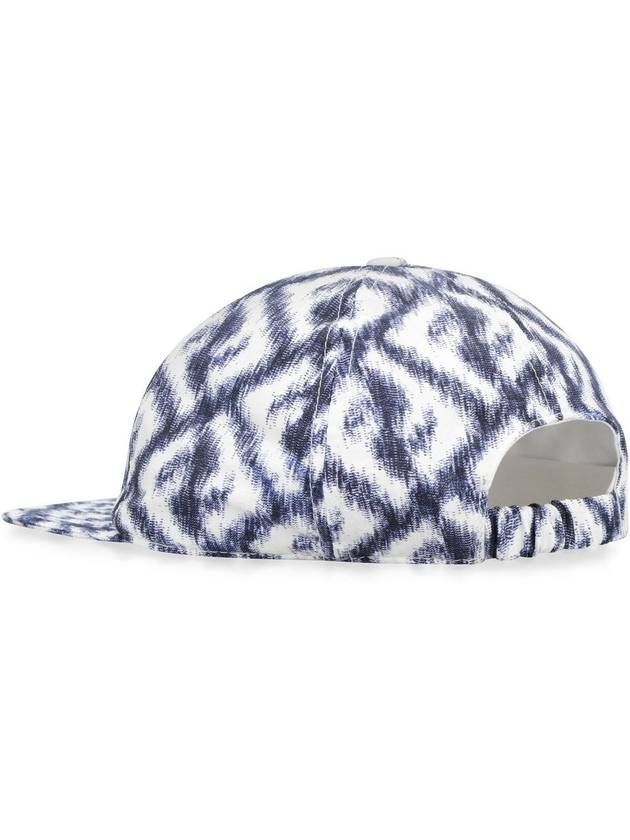Fendi FF Logo Print Silk Ball Cap