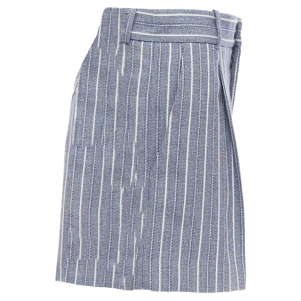 Christian Dior striped virgin wool mini shorts