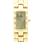 Fendi Stainless Steel Quartz Orologi Watch 670L