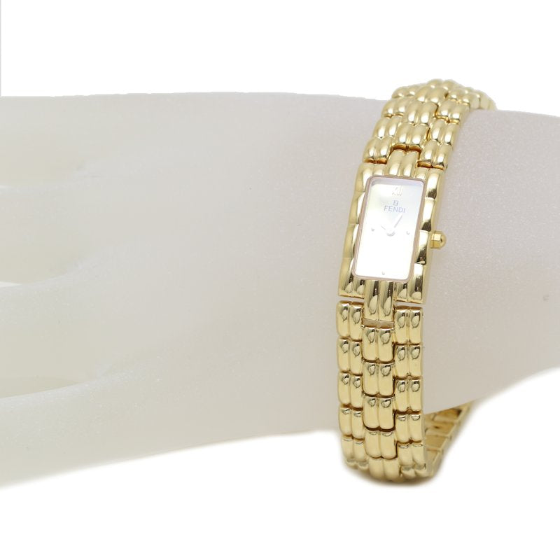 Fendi Stainless Steel Quartz Orologi Watch 670L