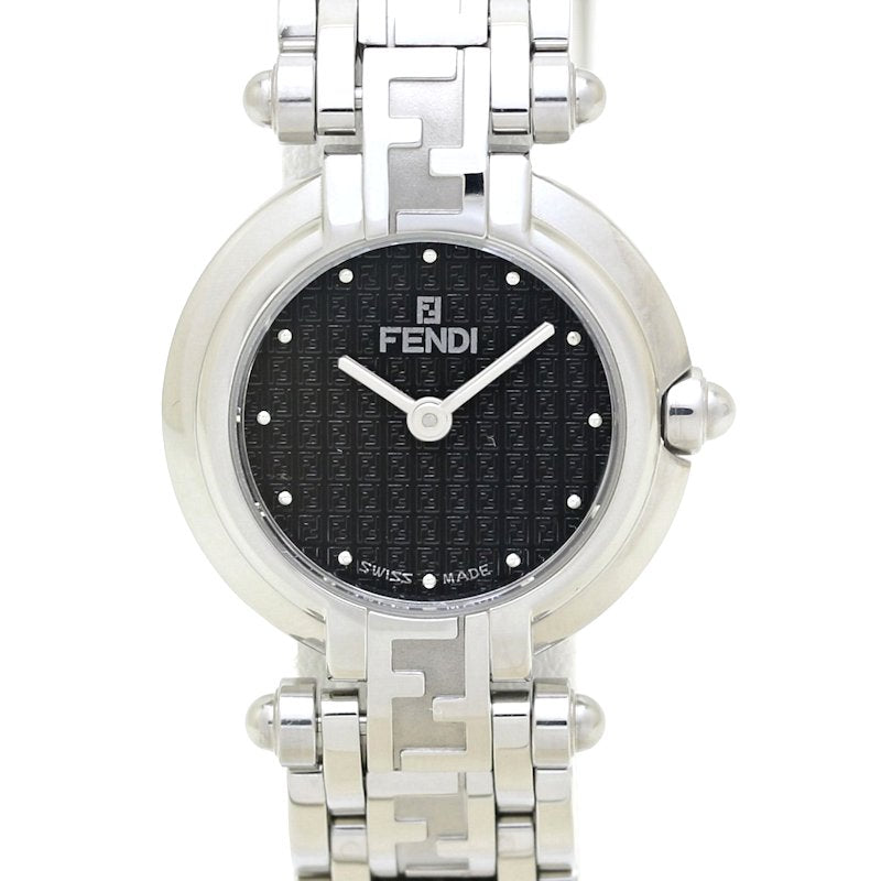 Fendi Stainless Steel Quartz Orologi Watch F75210L