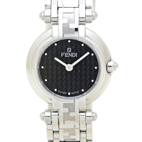 Fendi Stainless Steel Quartz Orologi Watch F75210L