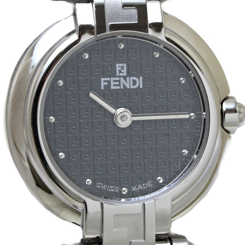 Fendi Stainless Steel Quartz Orologi Watch F75210L