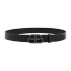 Balenciaga Bb Leather Belt Men