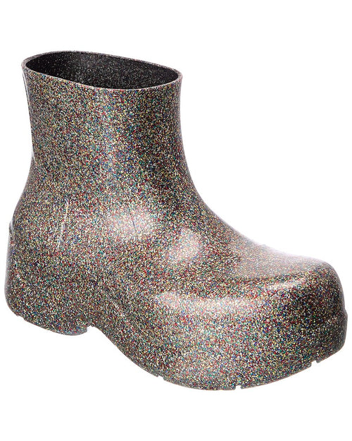 Bottega Veneta The Puddle Glitter Rubber Boot