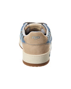 Fendi Match Ff Jacquard Velvet & Suede Sneaker