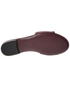 Fendi Ff Leather Sandal