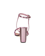 Fendi Delfina Sequin & Leather Sandal