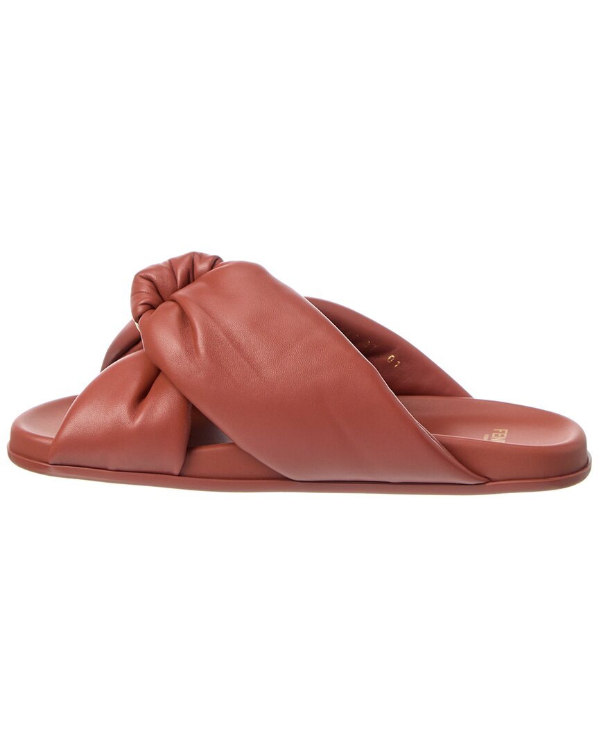 Fendi Feel Leather Sandal
