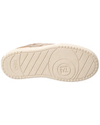 Fendi Match Ff Jacquard & Suede Platform Sneaker
