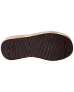 Fendi Sunshine Canvas Platform Sandal